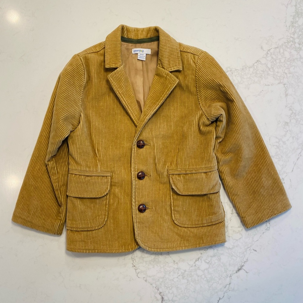 Green dog Kids Corduroy Jacker